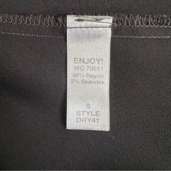 Michael Stars Strappy Back High Low Dress in Black - S - Picture 6 of 7